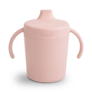 Gobelet à bec avec anse Mushie - pypropylène