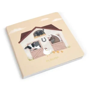 Livre de Bébé "Â la Ferme"