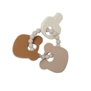 Anneau de Dentition en Silicone Jollein Clef/Anneau