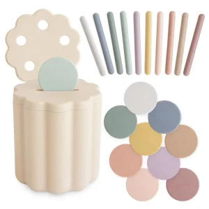Jeu de tri Mushie – Pièces et tubes