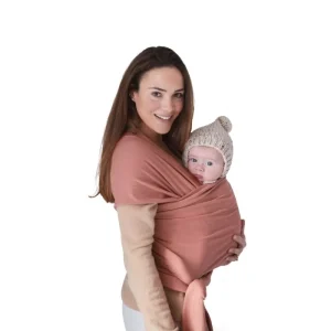 Écharpe de portage Mushie – Confort & maintien pour bébé