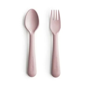 Ensemble fourchette et cuillère Mushie