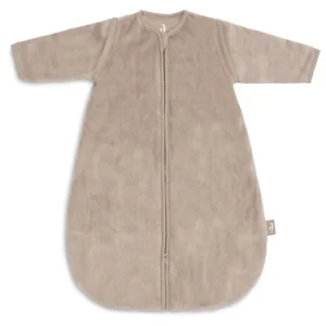Gigoteuse Jollein 60 cm Velvet Milky Coffee – Manches amovibles