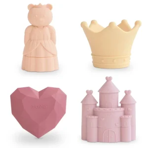 Coffret de Bain Mushie - thème princesse en silicone